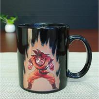 Dragon Son Ball Goku Šilumos spalvą keičiantis keramikinis puodelis Animacinis spaudinys Dovaninis puodelis