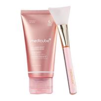 MEDICUBE Kolageno naktinė įvyniojimo kaukė 75ml (+ Šepetys)