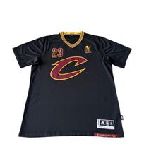 Adidas NBA LeBron James Cavaliers 23 marškinėliai Patogūs V formos iškirptės ir trumpų rankovių unisex marškinėliai 7470A-3VF-FDT2581 S