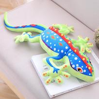 Gekonas Šliaužiantis Chameleonas Driežas Dinozauro Lėlė Pliušinis Žaislas Lėlė Skudurinė Lėlė Berniukams ir Mergaitėms Gimtadienio Dovana 55cm（0.2kg） geltona