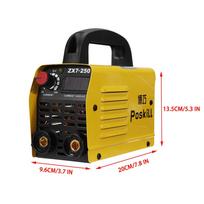 200A DC keitiklis 220V 4000W MMA ARC suvirinimo aparatas namams pradedantiesiems „pasidaryk pats“ suvirinimui darbinė lankinė elektrinė suvirinimo mašina