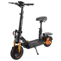 TWOFISH V5 MAX Elektrinis paspirtukas su sėdyne, 800W variklis, 48V 18Ah baterija juoda
