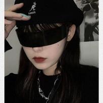 Men's and women's technology glasses, cyberpunk science fiction glasses, trendy and cool technology props juoda