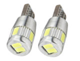 Lemputė T10 6SMD CANBUS LED W5W