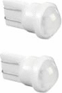 Lemputė W5W T10 LED 3SMD Ceramic 24V Balta (2vnt)
