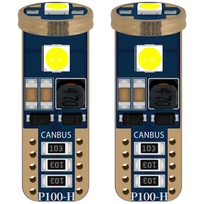 Lemputė GOLD-B T10 3SMD CANBUS LED W5W Balta