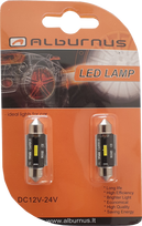 Lemputė C5W T11 LED 31mm Canbus (2vnt)