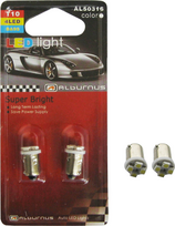 Lemputė T10 4LED SMD Balta