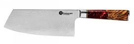 Damasko plieno peilis KAMAZAKI Cleaver KZI201KN 19cm
