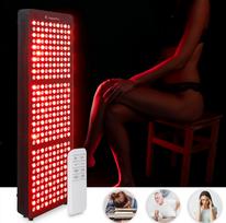 LED infraraudonųjų spindulių šviesos terapijos skydelis INSPORTLINE Lustar 300 LED Juodas
