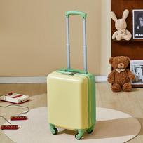 2025 lengvas 16 colių vaikų lagaminas su ratukais, kombinuotu užraktu ir universaliais ratukais 16-inch Children's Trolley Case