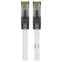 Goobay Goobay CAT 8.1 patch cable, S / FTP (PiMF), white, 25 m - LSZH halogen-free, copper AWG 24 (55132) | 4040849551321 | 4040849551321