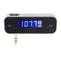 Automobilinis 3,5 mm MP3 muzikos garso FM siųstuvas Muzikos garso LCD ekranas Belaidė laisvų rankų įranga Automobilinis rinkinys su Micro USB Automobilinė laisvų rankų įranga telefonams