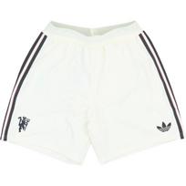 Adidas Manchester United Authentic Third Striped Minimalist Breathable Lightweight 2024-25 Football Pants Men Bottoms IY7816 M
