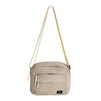 2025 Korean Style Canvas Crossbody Bag - Women's Simple, Casual, Versatile pilkšvai balta