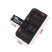 1 vnt. SIM kortelės adapteris SIM kortelės skaitytuvas Mini SIM Nano skirtas iOS telefonui 5/6/7/8/X (Plug&Play) Mobiliųjų telefonų priedai