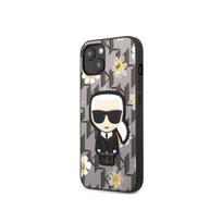 Viedtālruņa aizmugurējais vāciņš Apple iPhone 13 Mini Ikonik Flower KLHCP13SPMNFIK1 Grey, With Design