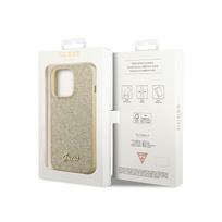 Viedtālruņa aizmugurējais vāciņš Apple iPhone 14 Pro Glitter Flakes Gold, With Design