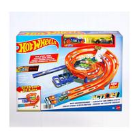 Hot Wheels „Twisted Loop“ lenktynių trasa su 2 automobiliais
