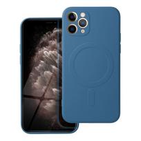 Viedtālruņa aizmugurējais vāciņš Apple iPhone 11 Pro Silicon Mag case Blue
