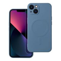 Viedtālruņa aizmugurējais vāciņš Apple iPhone 13 Silicone Mag Blue