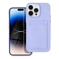 Viedtālruņa aizmugurējais vāciņš Apple iPhone 14 Pro Max CARD Case Violet