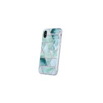 Viedtālruņa aizmugurējais vāciņš Apple iPhone 6/6S Geometric Marmur Green, With Design