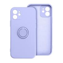 Viedtālruņa aizmugurējais vāciņš Apple iPhone 7 / 8 / SE 20 / SE 22 Silicone Ring Violet