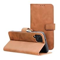 Viedtālruņa atveramais maciņš Samsung Galaxy A12 Tender Brown