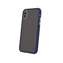 Viedtālruņa aizmugurējais vāciņš Samsung Galaxy A21S Colored Buttons Blue, Transparent