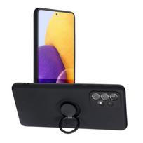 Viedtālruņa aizmugurējais vāciņš Samsung Galaxy A52 / A52 5G / A52s 5G Silicone Ring Black