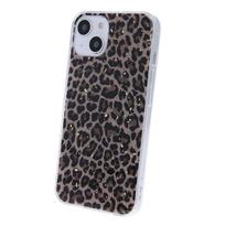 Viedtālruņa aizmugurējais vāciņš Samsung Galaxy S20 FE Gold Glam Leopard1 Black, With Design