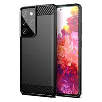 Viedtālruņa aizmugurējais vāciņš Samsung Galaxy S21 Ultra Melna