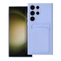 Viedtālruņa aizmugurējais vāciņš Samsung Galaxy S23 Ultra CARD Case Violet