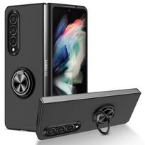 Viedtālruņa atveramais maciņš Samsung Galaxy Z Fold 4 Kong Ring Black