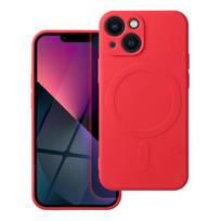 Viedtālruņa aizmugurējais vāciņš Apple iPhone 13 Mini Silicone Mag Red