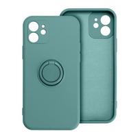 Viedtālruņa aizmugurējais vāciņš Apple iPhone 13 Pro Max Silicone Ring Green