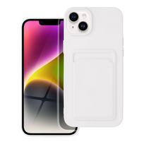 Viedtālruņa aizmugurējais vāciņš Apple iPhone 14 Plus CARD Case White