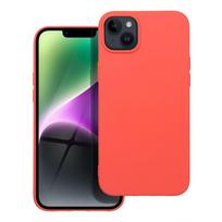 Viedtālruņa aizmugurējais vāciņš Apple iPhone 14 Plus Silicone PART Peach