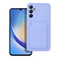Viedtālruņa aizmugurējais vāciņš Samsung Galaxy A34 5G CARD Case Violet