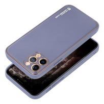Viedtālruņa aizmugurējais vāciņš Apple Iphone 15 Leather Blue