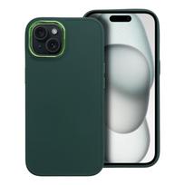Viedtālruņa aizmugurējais vāciņš Apple Iphone 15 Zaļa