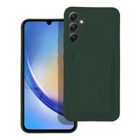 Viedtālruņa aizmugurējais vāciņš Samsung Galaxy A34 5G CARD Case Green