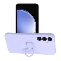 Viedtālruņa aizmugurējais vāciņš Samsung Galaxy S23 FE Silicone Ring Violet
