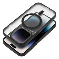 Viedtālruņa aizmugurējais vāciņš Apple iPhone 16 Pro Full matte mag Black, Transparent