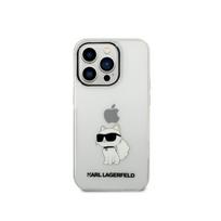 Viedtālruņa aizmugurējais vāciņš Apple iPhone 14 Pro Max Ikonik Choupette Transparent