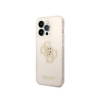 Viedtālruņa aizmugurējais vāciņš Apple iPhone 14 Pro Max Big Metal Logo Gold