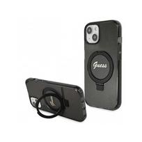 Viedtālruņa aizmugurējais vāciņš Apple Iphone 15 Hardcase Ring Mag Black