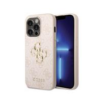 Viedtālruņa aizmugurējais vāciņš Apple iPhone 15 Pro Max Big Metal Logo Pink