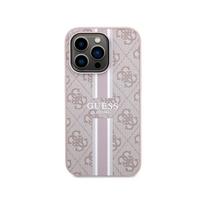 Viedtālruņa aizmugurējais vāciņš Apple iPhone 15 Pro Max Stripes Collection MagSafe Pink